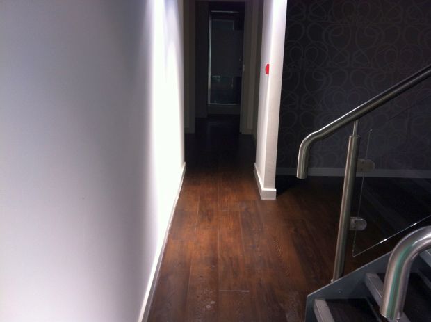 Karndean floor after cleaning
